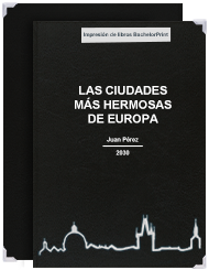 Encuadernación en tapa dura estandar libro