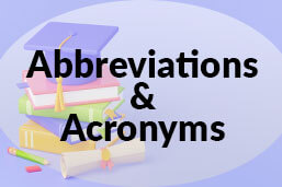 what abbreviations mean, what abbreviations mean