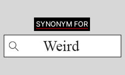 Synonyms for weird weird synonyms