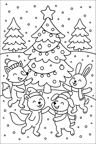 Coloring-pages-sheets-christmas-5-2 Coloring-pages-sheets-christmas-5-2