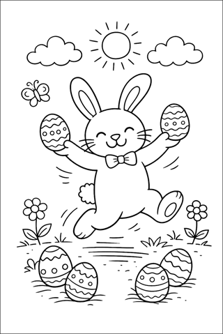 Coloring-pages-sheets-easter-bunny-03 Coloring-pages-sheets-easter-bunny-03