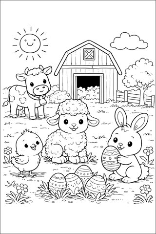 Coloring-pages-sheets-easter-egg-01 Coloring-pages-sheets-easter-egg-01