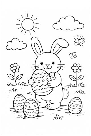 Coloring-pages-sheets-easter-egg-03 Coloring-pages-sheets-easter-egg-03