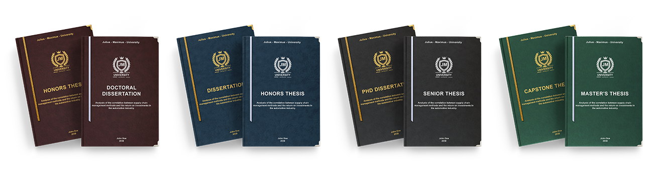 Dissertation-thesis-printing-binding-hardcover-refined-cover-colors